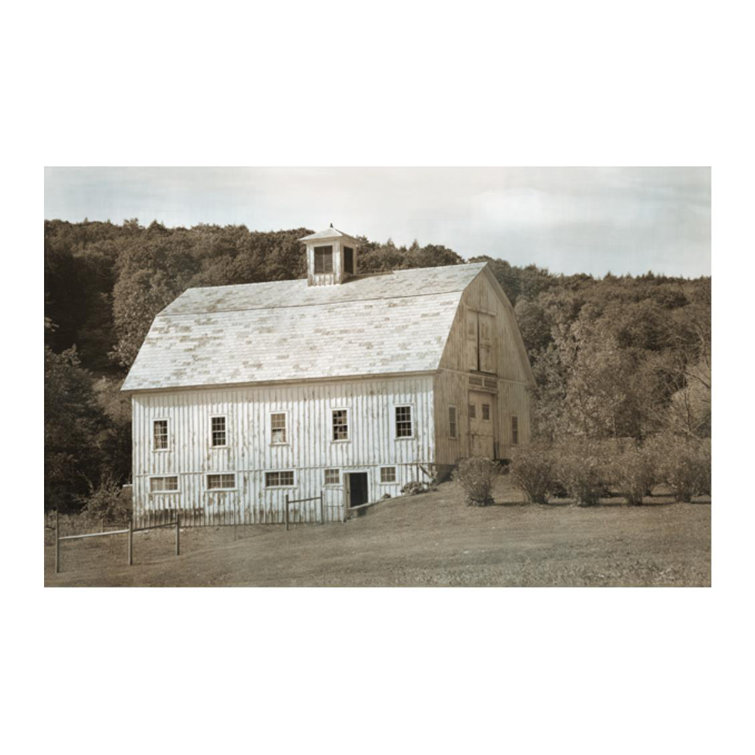 Chelsea Art Studio Isabella Burton Vintage Barn V On Canvas by